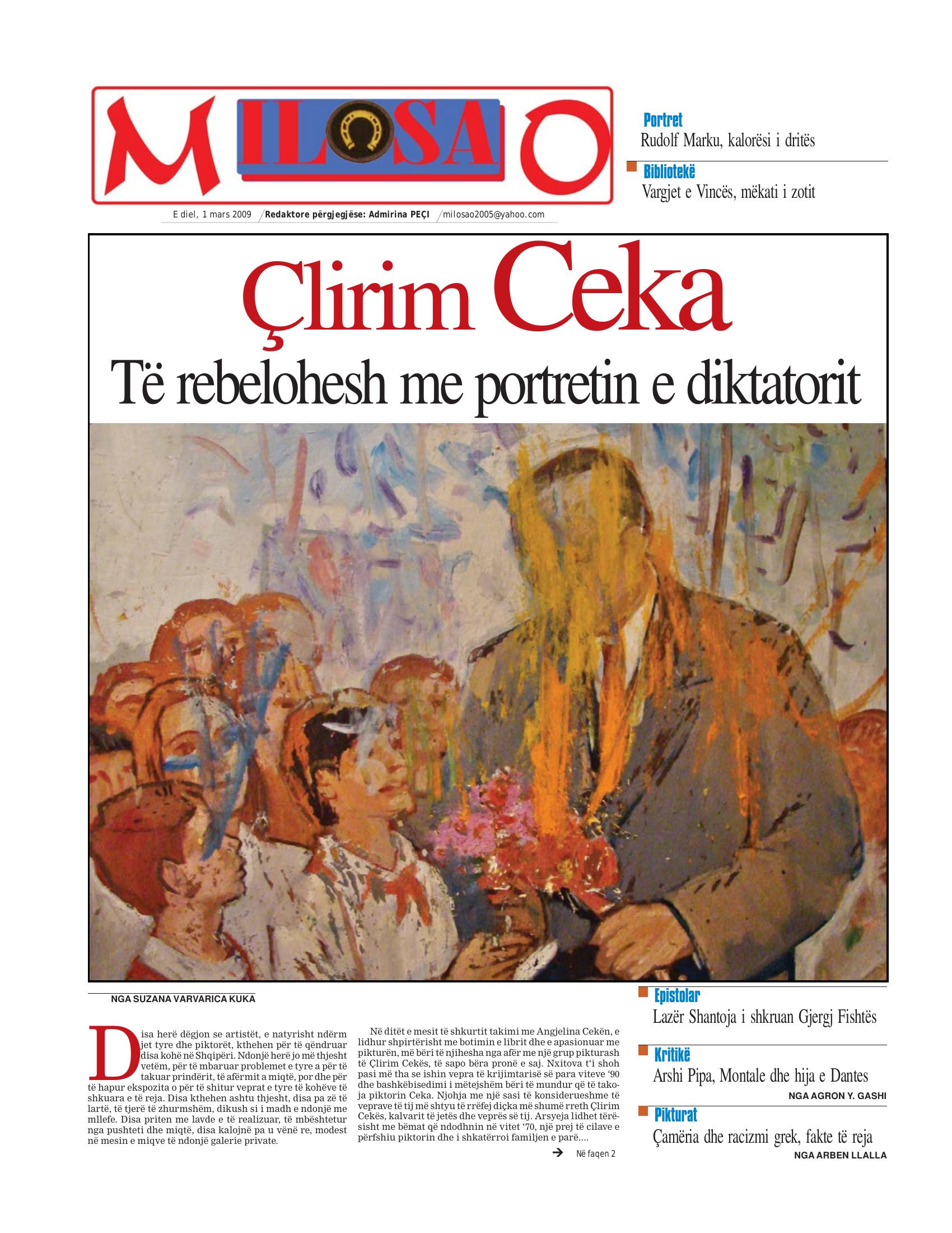 Gazeta Shqiptare 2009-03-01